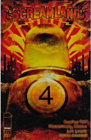 Screamland (2nd Series) 4 published by Image with cover art by Hector Casanova