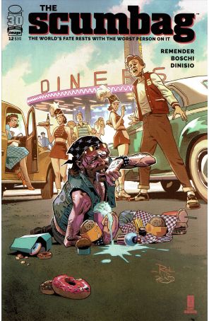 The Scumbag 12A published by Image with cover art by Roland Boschi