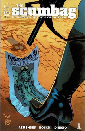 The Scumbag 13A published by Image with cover art by Roland Boschi and Moreno DiNisio