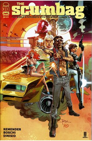 The Scumbag 14A published by Image with cover art by Roland Boschi