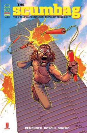 The Scumbag 14C published by Image with cover art by Andre Lima Arujo