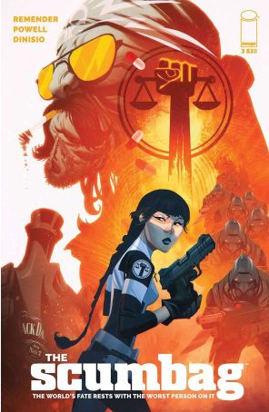 The Scumbag 3B published by Image with cover art by Dave Guertin