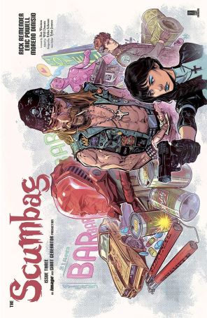 The Scumbag 3C published by Image with cover art by Joelle Jones