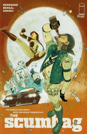 The Scumbag 6A published by Image with cover art by Bengal