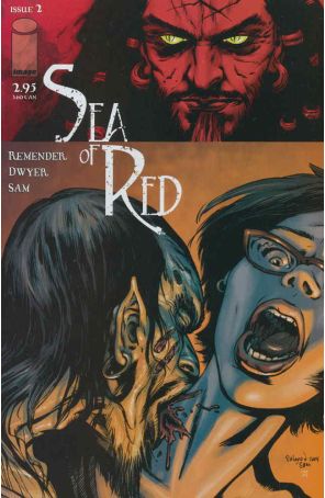 Sea of Red 2 published by Image with cover art by Salgood Sam