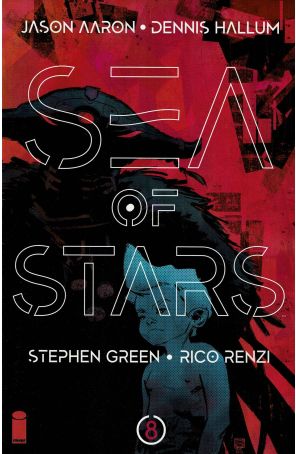 Sea of Stars 8 published by Image with cover art by Stephen Green