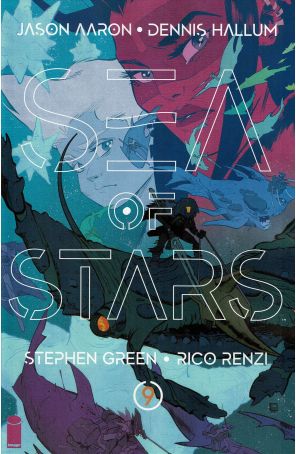 Sea of Stars 9 published by Image with cover art by Stephen Green