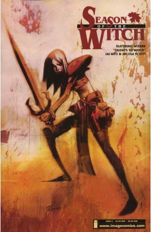 Season of the Witch 4 published by Image with cover art by Mike Huddleston