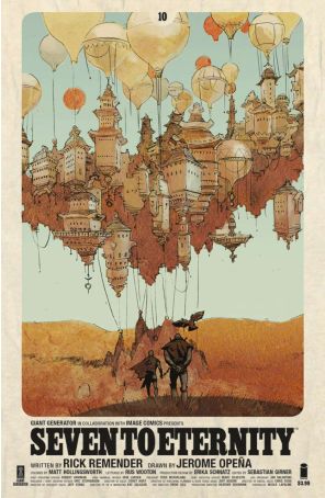 Seven to Eternity 10B published by Image with cover art by Cary Nord