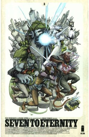 Seven to Eternity 3B published by Image with cover art by Farel Dalrymple