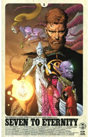 Seven to Eternity 5 (2nd) published by Image with cover art by Jerome Opena