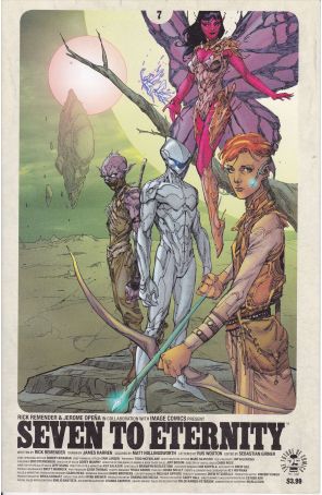 Seven to Eternity 7B published by Image with cover art by Jerome Opena