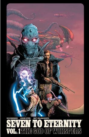 Seven to Eternity TPB 1 published by Image with cover art by Jerome Opena