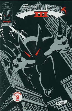 ShadowHawk (3rd Series) 2 published by Image with cover art by Jim Valentino