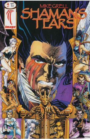 Shaman's Tears 4 published by Image with cover art by Mike Grell