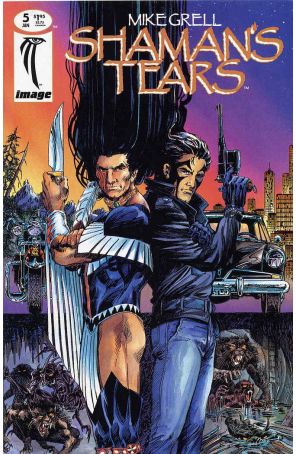 Shaman's Tears 5 published by Image with cover art by Mike Grell