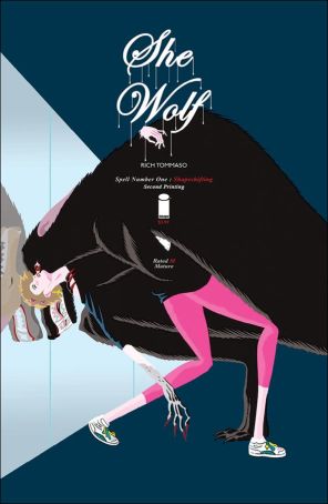 She Wolf 1 (2nd) published by Image with cover art by Rich Tommaso