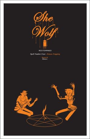 She Wolf 4 published by Image with cover art by Rich Tommaso