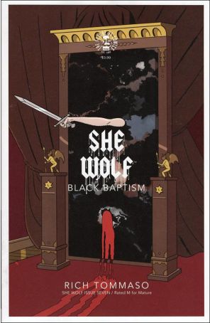 She Wolf 7 published by Image with cover art by Rich Tommaso