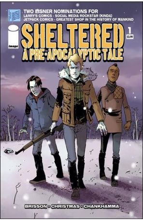 Sheltered 1D published by Image with cover art by John Christmas