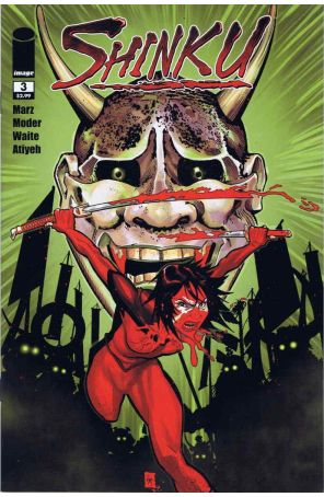 Shinku 3 published by Image with cover art by Lee Moder