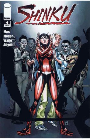 Shinku 4 published by Image with cover art by Lee Moder