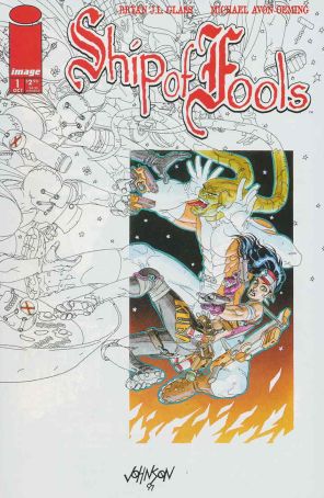Ship of Fools (Image) 1 published by Image with cover art by Dave Johnson
