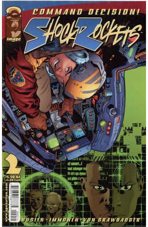 Shockrockets 2 published by Image with cover art by Stuart Immoenen