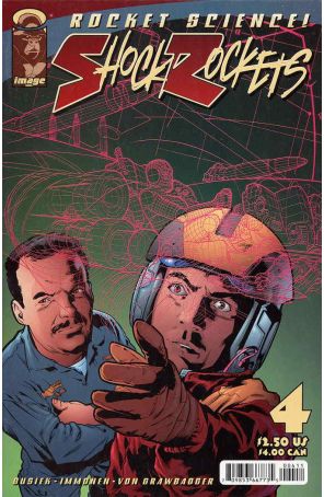 Shockrockets 4 published by Image with cover art by Stuart Immoenen