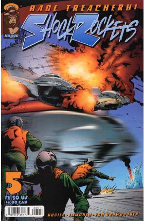 Shockrockets 5 published by Image with cover art by Stuart Immoenen