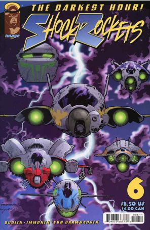 Shockrockets 6 published by Image with cover art by Stuart Immoenen