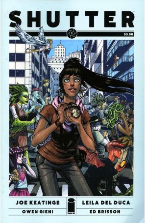 Shutter 1A published by Image with cover art by Leila Del Duca