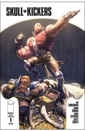 Skullkickers 1 (3rd) published by Image with cover art by Chris Stevens