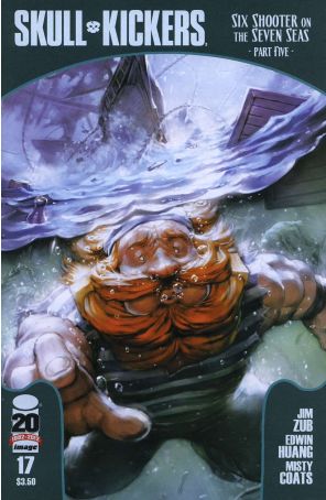 Skullkickers 17 published by Image with cover art by Saejin Oh