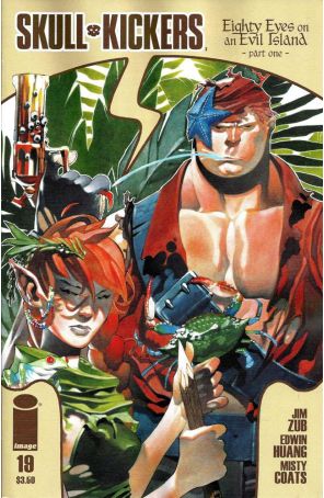 Skullkickers 19 published by Image with cover art by Chris Stevens