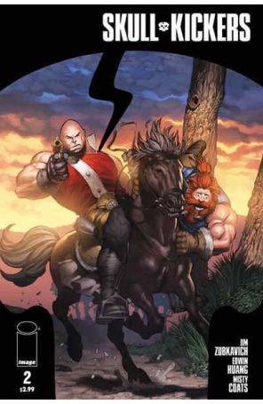 Skullkickers 2 published by Image with cover art by Chris Stevens