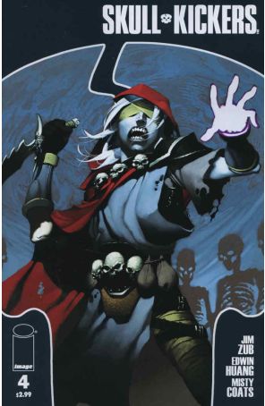 Skullkickers 4 published by Image with cover art by Chris Stevens