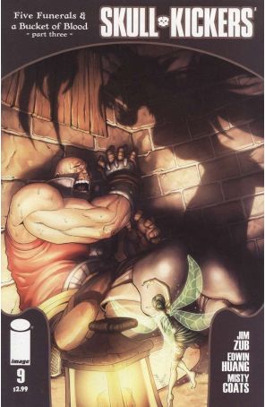 Skullkickers 9 published by Image with cover art by Chris Stevens