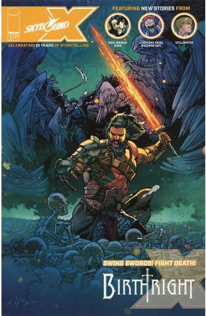 Skybound X 2B published by Image with cover art by Andrei Bressan