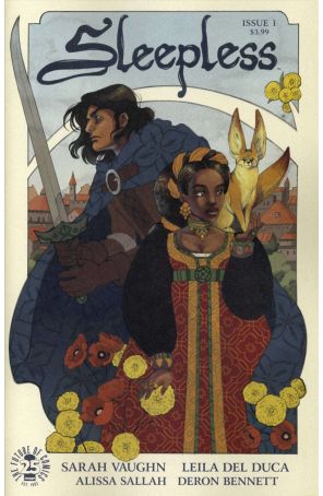 Sleepless 1A published by Image with cover art by Leila Del Duca