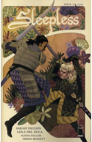 Sleepless 3A published by Image with cover art by Leila Del Duca