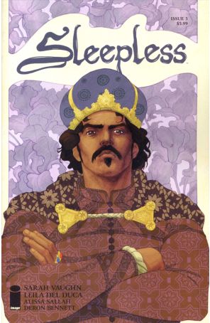 Sleepless 5A published by Image with cover art by Leila Del Duca and Alissa Sallah