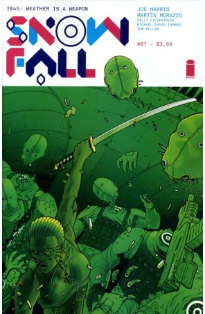 Snowfall 7 published by Image with cover art by Martin Morazzo