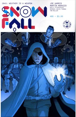Snowfall 8 published by Image with cover art by Martin Morazzo
