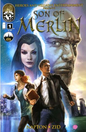 Son of Merlin 1A published by Image with cover art by Zid