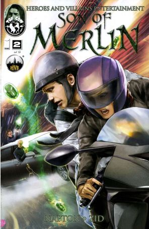 Son of Merlin 2 published by Image with cover art by Zid