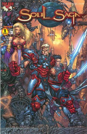 Soul Saga 1B published by Image with cover art by Stephen Platt