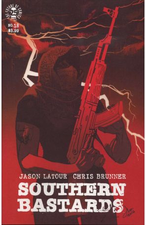 Southern Bastards 18A published by Image with cover art by Jason Latour