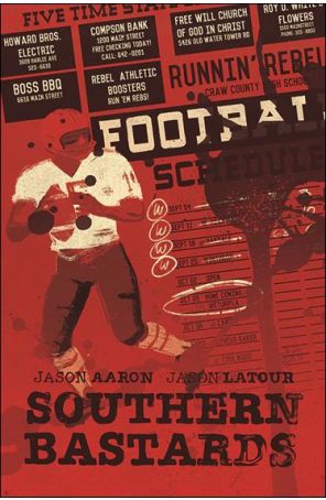 Southern Bastards 9A published by Image with cover art by Jason Latour