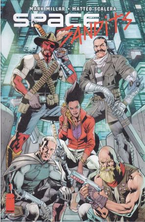 Space Bandits 1D published by Image with cover art by Olivier Coipel